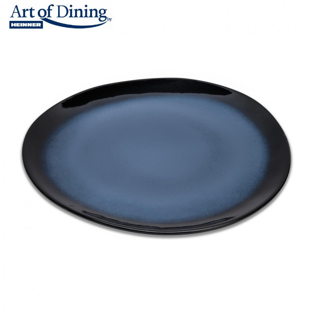 SET 4 FARFURII OVALE CERAMICA 21 CM, SERENITY, ART OF DINING BY HEINNER